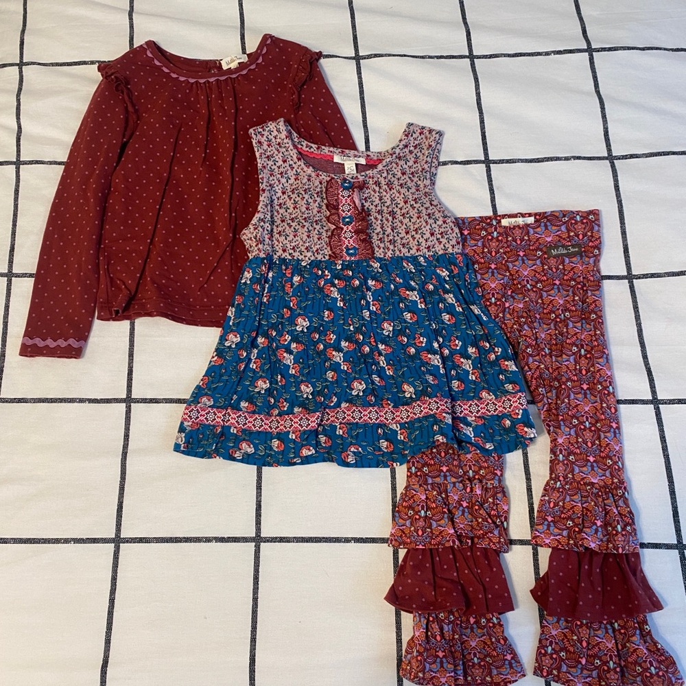 Matilda Jane Aime Top, Gabriella Sarah Top, and Eliza Bennys